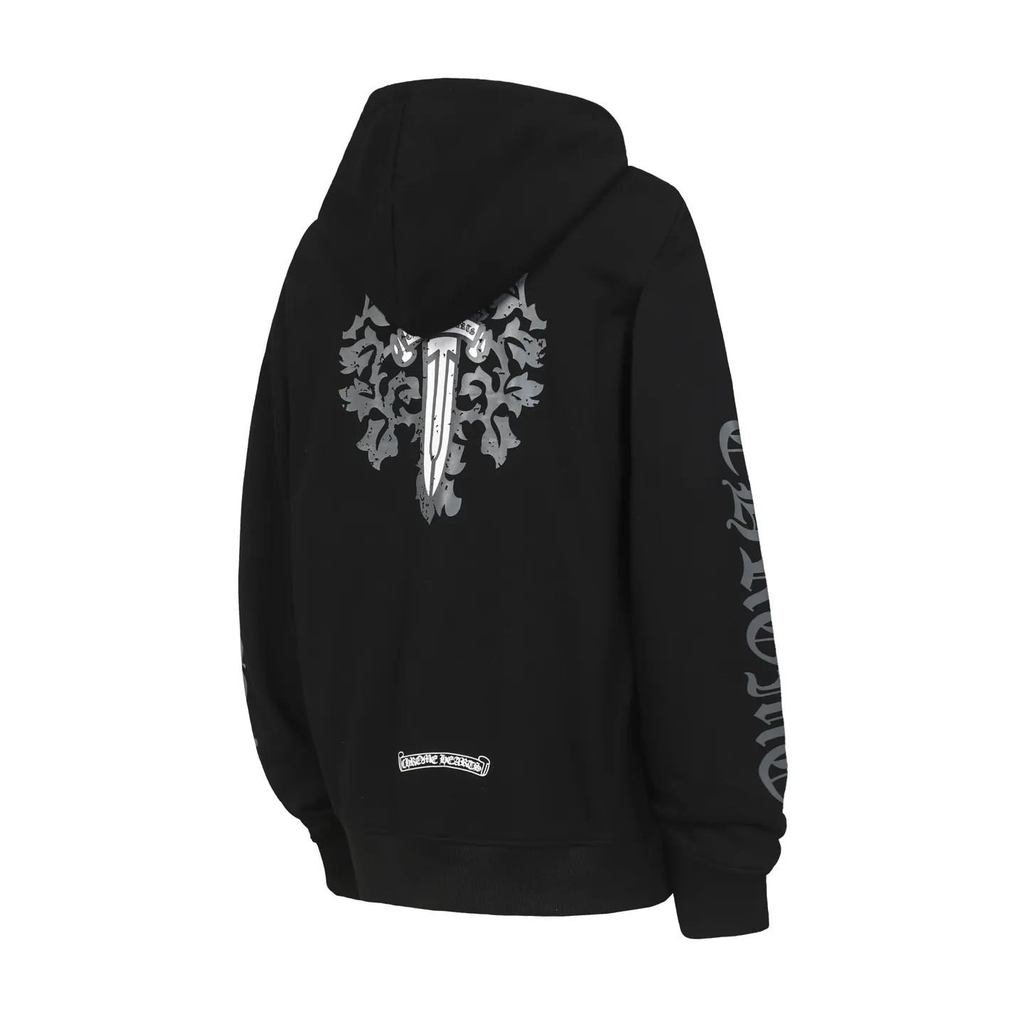 P250 K01 cross-border model, please do not place an order if you pursue quality - Chrome Hearts/Chrome Hearts Big Sword🗡️ Printed zipper sweatshirt cardigan jacket - High weight, high density and high quality. The wool is soft, delicate and skin-friendly. Soft and silky to the touch. Warmth and skin-friendly. - Custom-woven and dyed with no color difference. No matter the fabric or workmanship details, it beats the ordinary version on the market. - Hardware zipper accessories are all customized, full of details - Color: black -Size: S M L XL